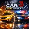 تحميل لعبة سباق السيارات Sport car Taxi & Police مهكرة أحدث إصدار للاندرويد APK 2026